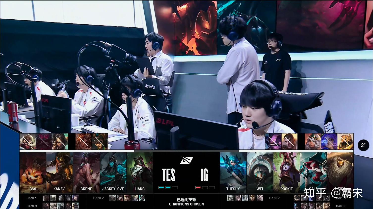 JDGaming险胜TES，369统治全场